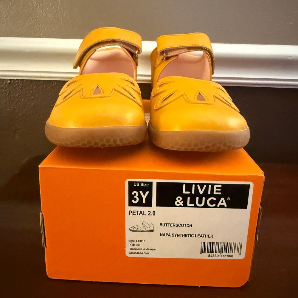 Livie & Luca Petal 2.0 Kids Shoes - Butterscotch